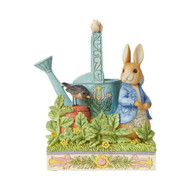 Jim Shore Peter Rabbit With Watering Can