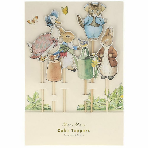 Peter Rabbit and Friends Toppers (Pack of 6) 