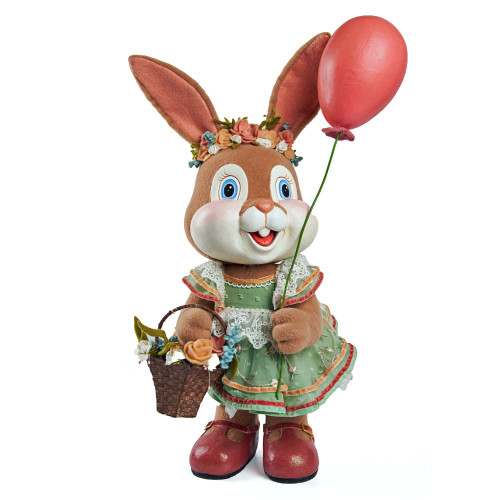 Katherines Blossom the Bunny with Balloon 