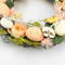 Easter Wreath with Eggs, Butterflies and Flowers
