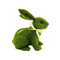 Green Easter Bunny Decor