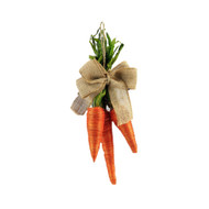 Orange Carrots Drop Hanging Easter Decoration – Set of 3