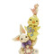 Festive Jim Shore Pint Sized Stacked Easter Figurine
