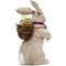 Easter   Bunny with Baby in Back Basket 