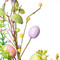 Festive Pastel Easter Egg Garland 