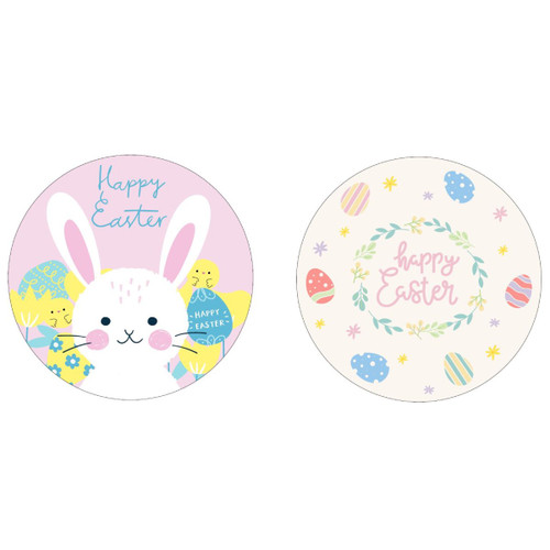 Charming Bamboo Plate for Easter Celebration