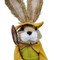 Brown Jute Easter Bunny with Spade Decor