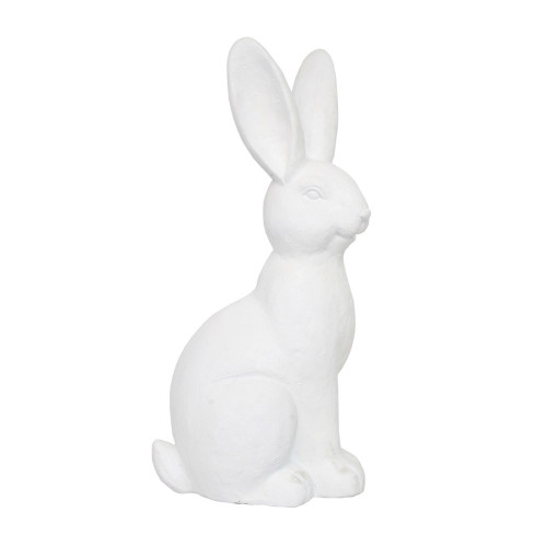 Adorable Easter Rabbit in White Figurine