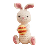 Crochet Animal Lily The Bunny Hugging Egg