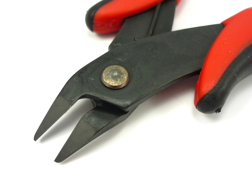 Small Wire Cutters, 5 PACK, 5 Inch Micro 170 Flush Cutter