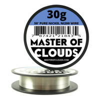 Ni200 - 50 ft 30 Gauge Pure Nickel 200 Non Resistance Wire