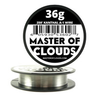 250 ft - 36 Gauge AWG A1 Kanthal Round Wire