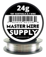 MWS - Kanthal A1 - 100 ft - 24 Gauge - Round Wire