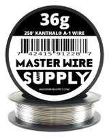 MWS - Kanthal A1 - 250 ft - 36 Gauge - Round Wire