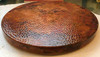 Lazy Susan Hammered Copper 15" Fire