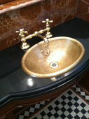 Brass Bath Sinks
