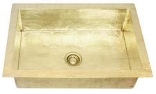 Brass Kitchen (KDI-W1-BRASS) Brass Sink-Single Bowl