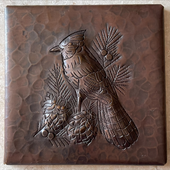 Copper Tile (TL115) Cardinal Design