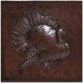 Copper Tile (TL239) Turkey Design