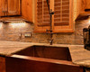 CUSTOMER PHOTO - HAMMERED COPPER FARMHOUSE APRON FRONT SINK