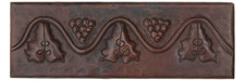 Grapevine copper tile liner