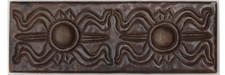 Greek design copper tile liner