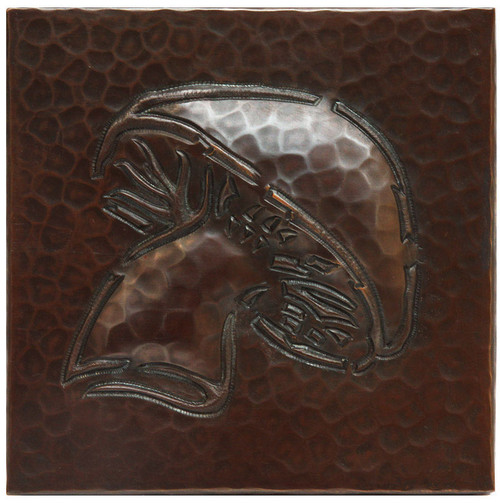 Mushroom copper tile