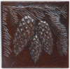 pinecone copper tile