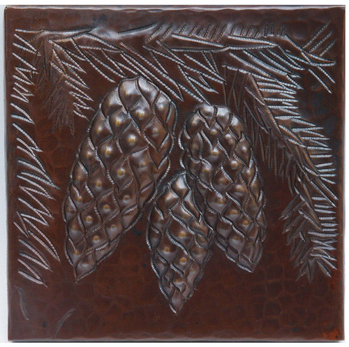 pinecone copper tile