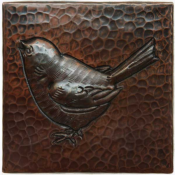 Copper Tile Baby Bird Design Copper Sinks Direct See more ideas about bird art, bird design, bird. copper sinks direct