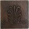 Plumb design copper tile
