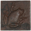 Tree Frog design copper tile