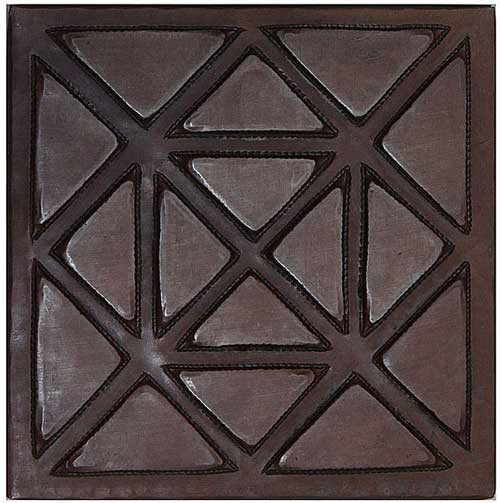 GEOMETRIC TRIANGLE design copper tile