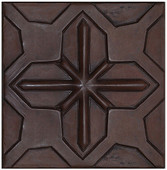 Diamond Frost design copper tile