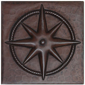 Western Star design copper tile