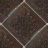 Diagonal Medallion TL982 copper tile