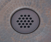 Copper Sink 19 Hole Grid Drain for Bath Sinks