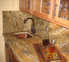 SBV15-Square copper bar sink install