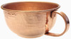 Hammered Copper Shaving Mug