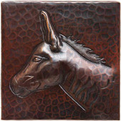Donkey designer copper tile