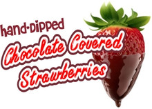 Strawberries Chocolate Covered Concession Restaurant Menu Decal