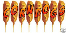 Corn Dogs Concession Food Decal