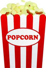 Popcorn Concession Restaurant Menu Decal