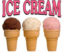 Ice Cream Cone Food Concession Restaurant Vinyl Decal