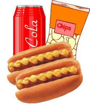 Hot Dogs Chips Concession Decals Menu Decal