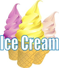 Ice Cream Cones Food Concession Restaurant Decal