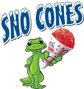 cartoon snow cones