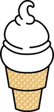 Ice Cream Cone Soft Serve Concession Food Truck Decal
