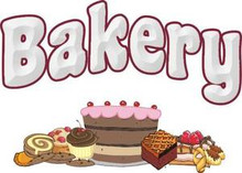 Bakery Cakes Cupcakes Pastries Restaurant Food Decal