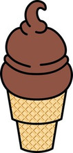 Ice Cream Cone Soft Serve Concession Food Truck Decal.